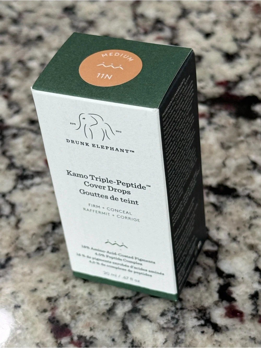 Drunk Elephant Triple Oeotide Cover Drops New! 11N